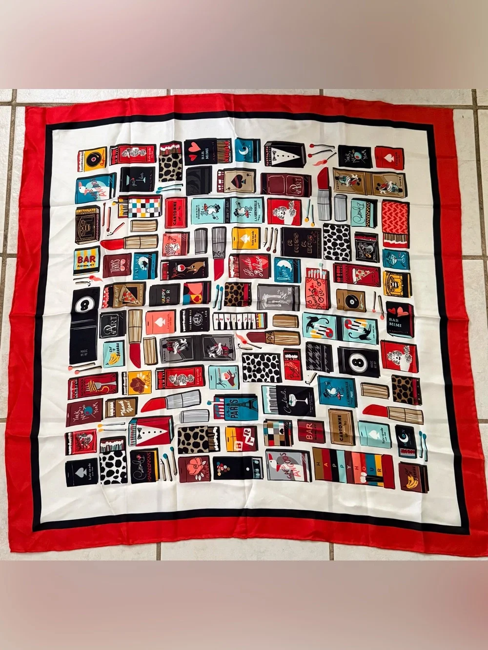 Kate Spade Matchbox Square Scarf